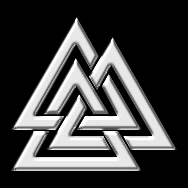 Valknut ,Walknot, nœuds de Wotan, Walhalla, Odin