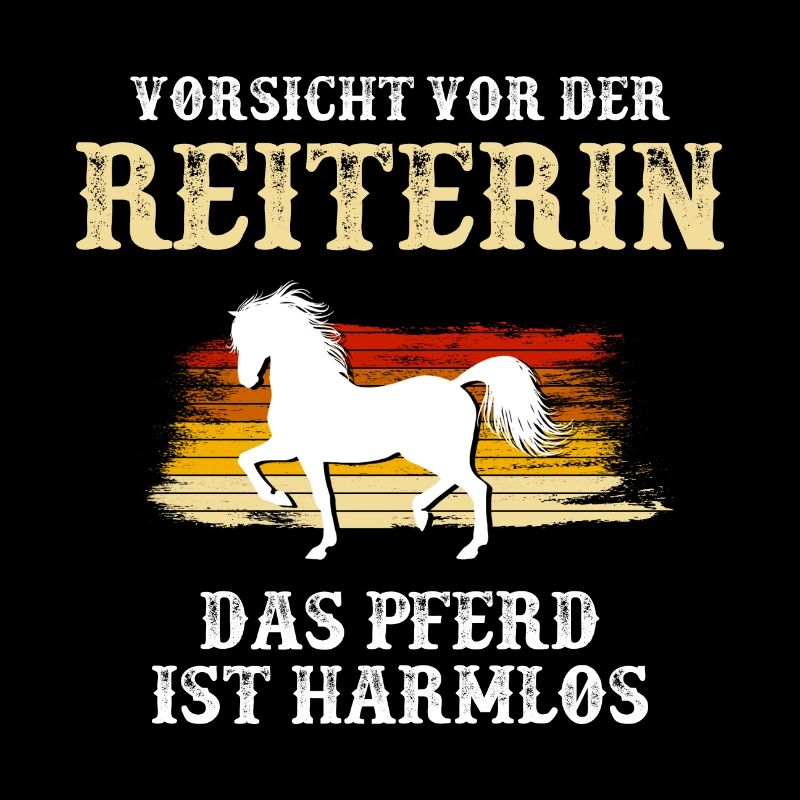 Vorsicht vor der Reiterin