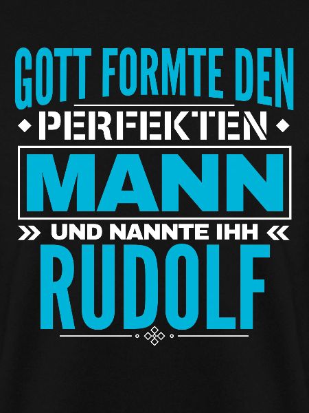 Rudolf Name Design