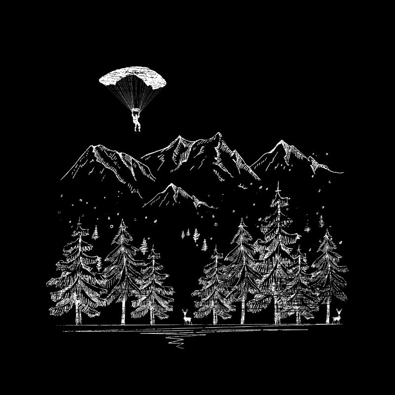 Montagnes de parapente