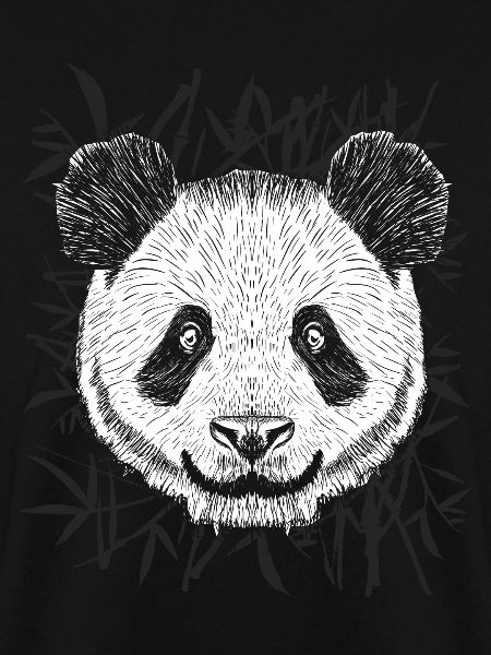 Panda Dschungel Bambus
