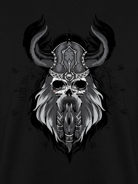 Viking mit Helm