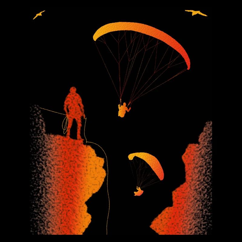 Klettern paragliding paraglider gleitschirmfliegen