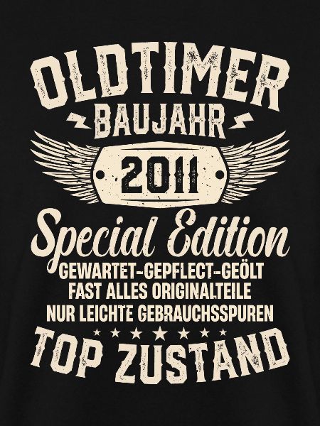 Retro Geschenk 2011 Oldtimer