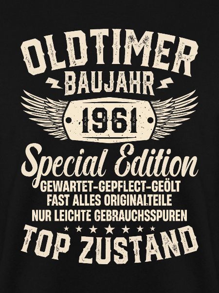 Nostalgisches Geschenk '61er Oldtimer