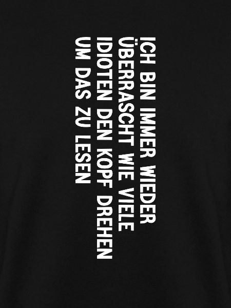 Überraschende Idioten-Drehung