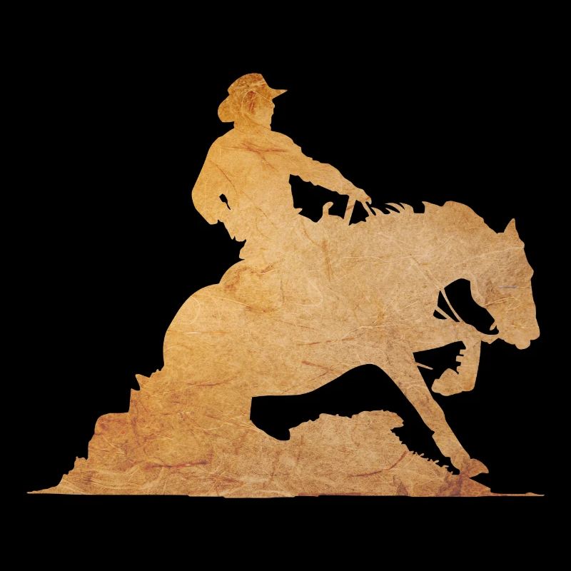 Sliding Stop Westernreiten Reining Geschenk