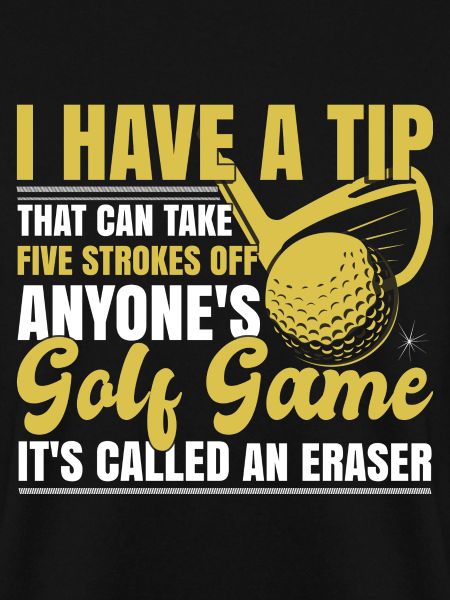 Funny Golf Player Golfer