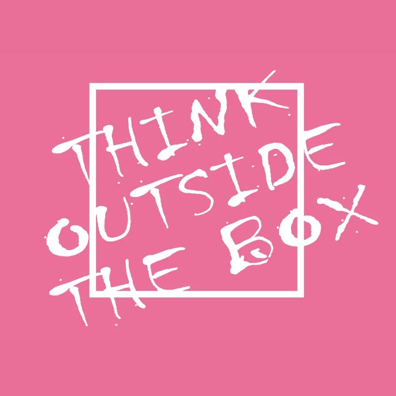 Think Outside The Box Lighthearted Geek Gift