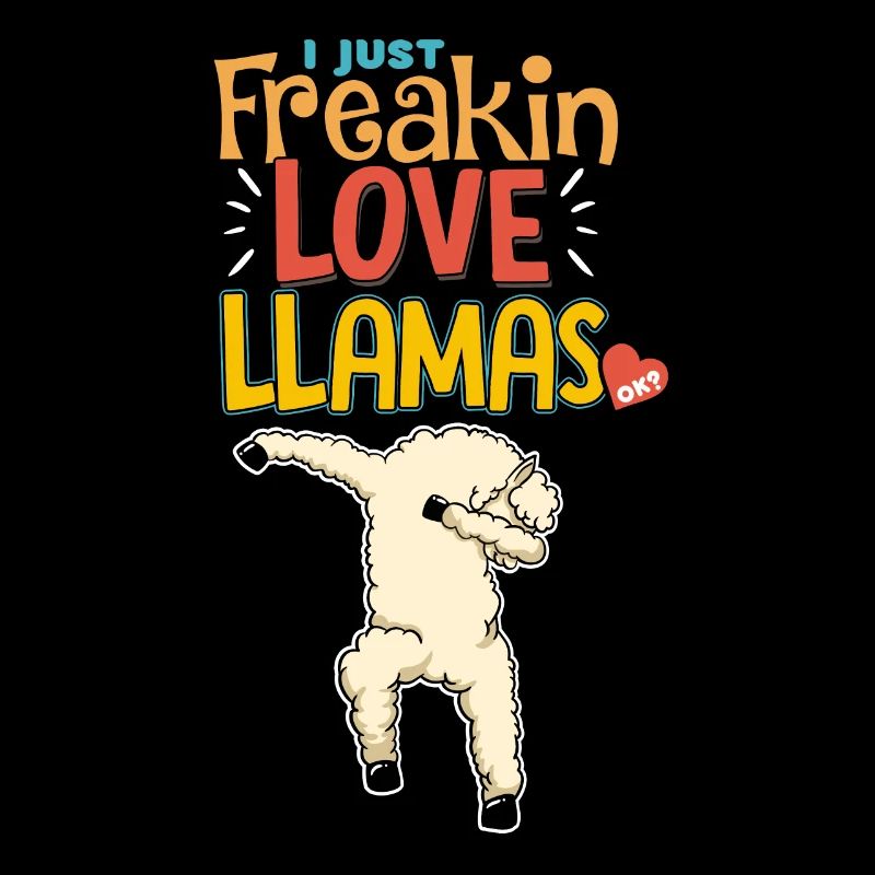 Cool et drôle Dab Dance Lama - Sort lama