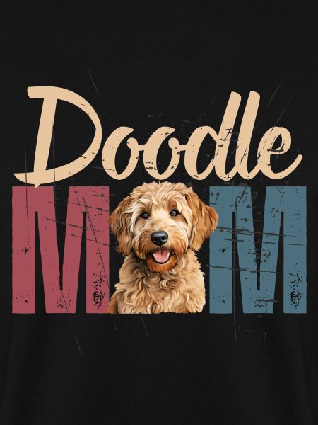 Goldene Doodle-Mama
