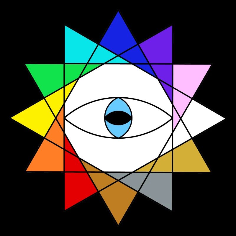 Dodeka Star Third Eye 12 rayons