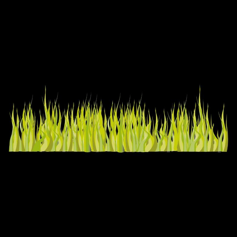 Herbe vert pré nature comme un balcon à emporter