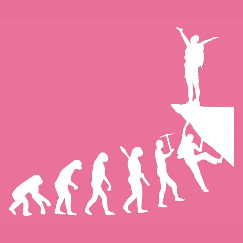 Evolution zum Bergsteiger Entwicklung klettern