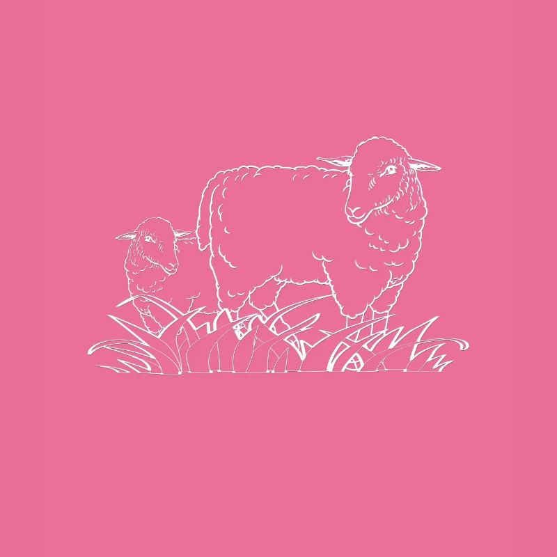 Schafherde - Schaf