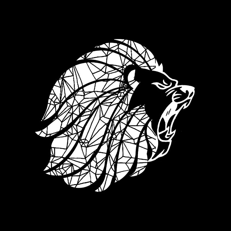 Geometric lion
