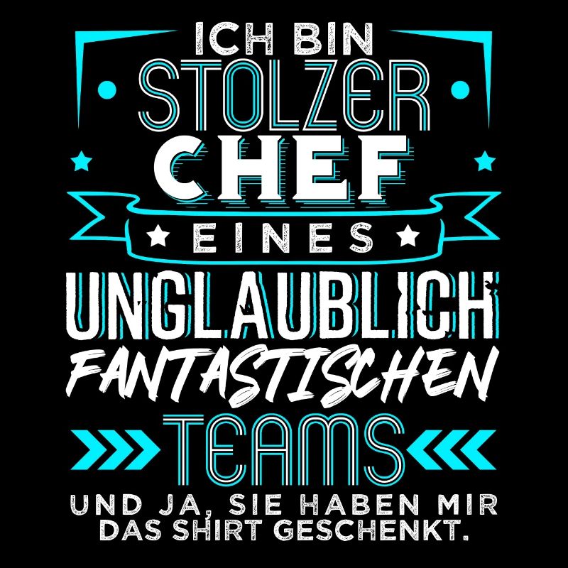 Team Chef Abschied Rente Stolz