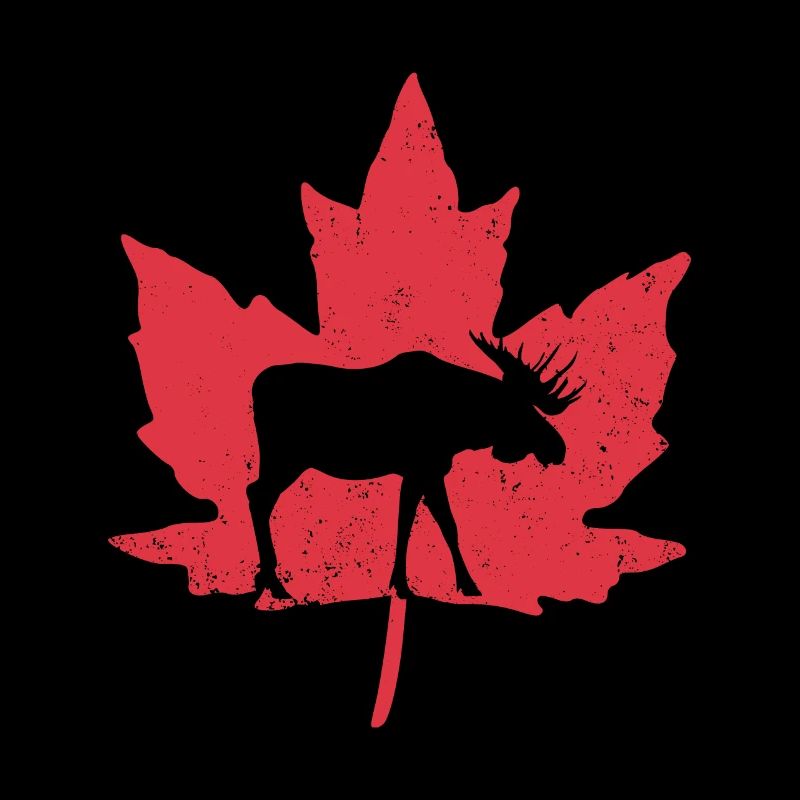 Canada pride Useh flag rocky mountains