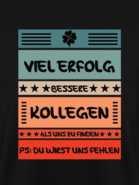 Abschiedsgeschenk Arbeitskollege