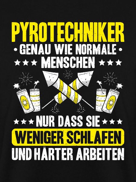 Pyrotechniker Feuerwerk Pyrotechnik Pyrotechnician