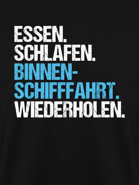 Binnenschiffer Binnenschifffahrt Binnenschiff