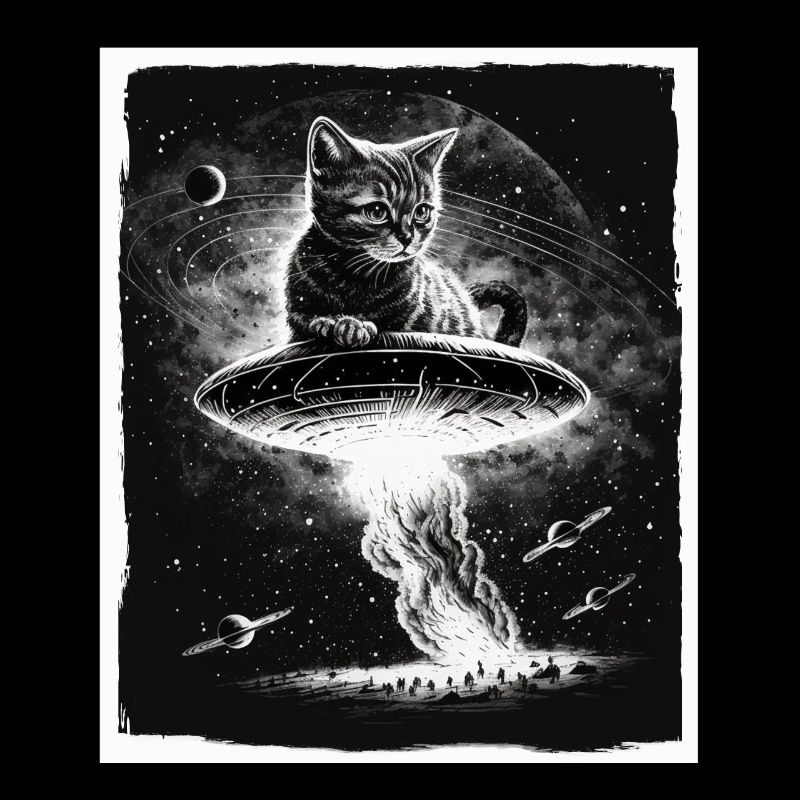 Cat Kitten Space Alien Planet Astronaut