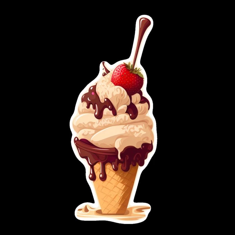 Eis Eiscreme Soft Eis Ich bin wegen dem Eis hier