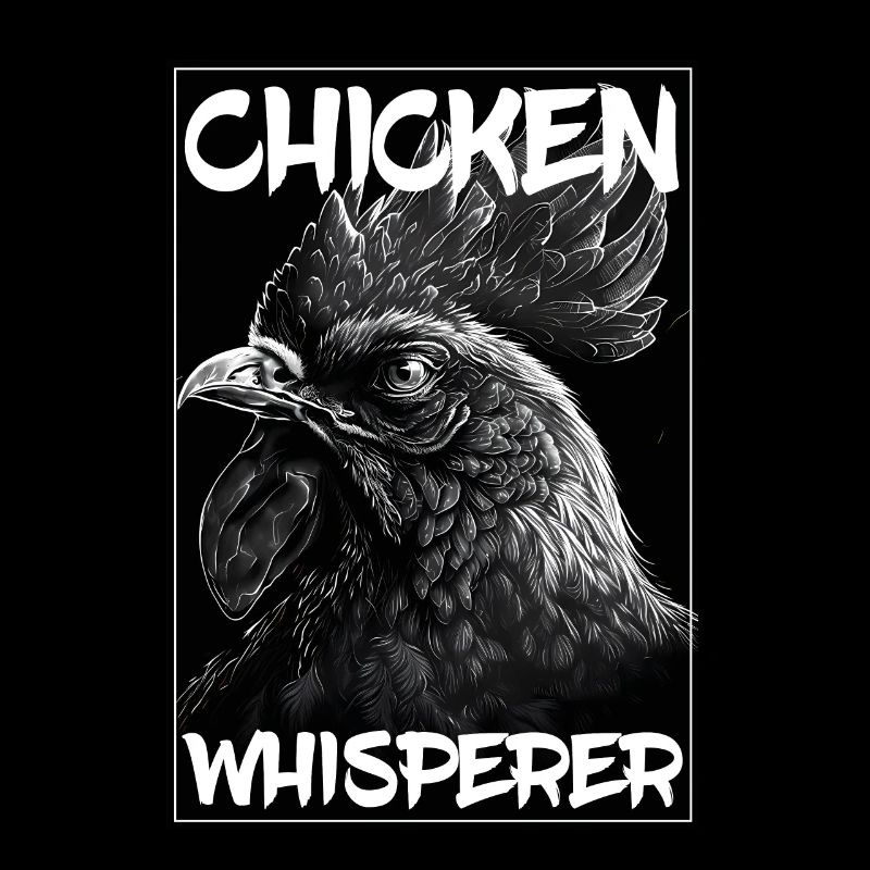 Hühner Flüsterer Bauernhof Bauer Hühnerstall Huhn