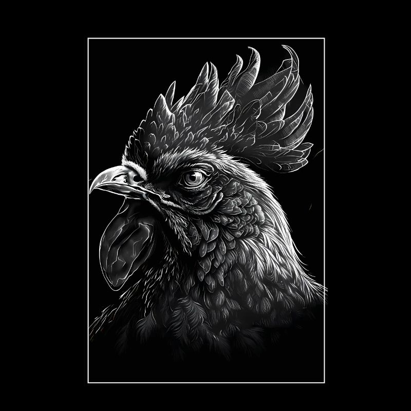 Hühner Flüsterer Bauernhof Bauer Hühnerstall Huhn