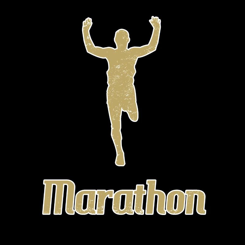 Marathon marathon coureurs