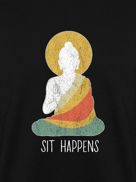 Funny buddha buddhism meditation peace dharma zen
