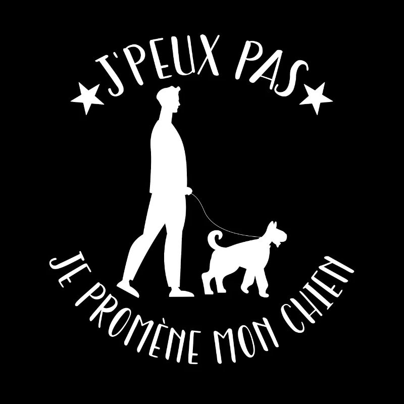 j'peux pas je promène mon chien