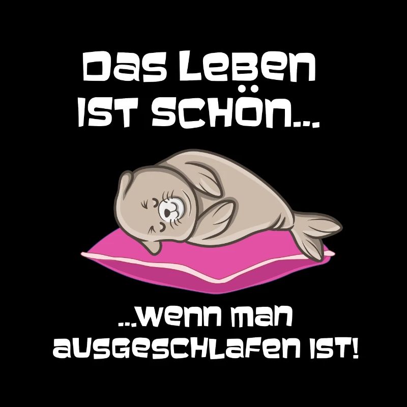 Ausgeschlafen Robbe Schlafen