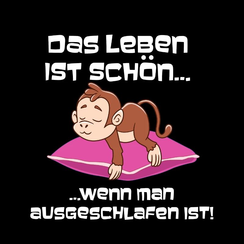 Das Leben ist schön, wenn du schläfst Bär