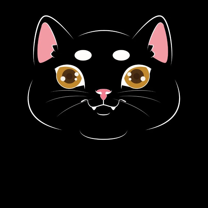 Schwarze Katze