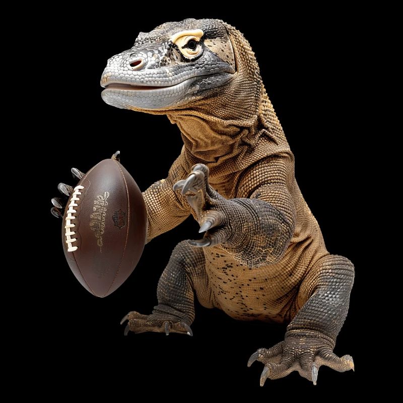 Komodowaran Fußball