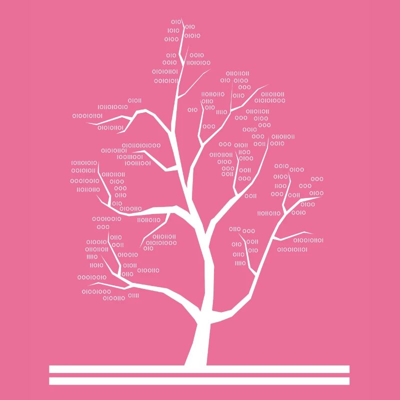 Informatik Lehrer Binärcode Baumstruktur Geschenk