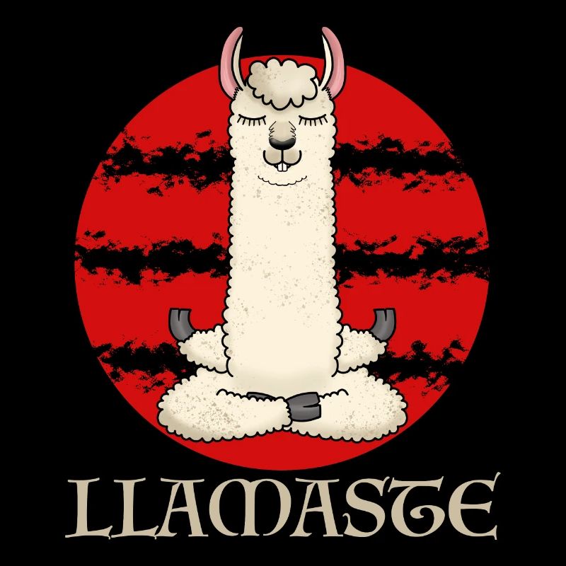 Llamaste Alpaka Llama Yoga