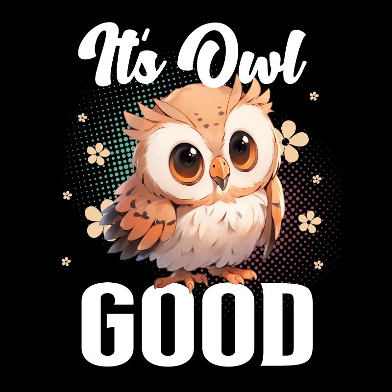 Son hibou bon Eule Eulen