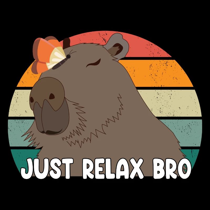 Just Relax Bro Capybara