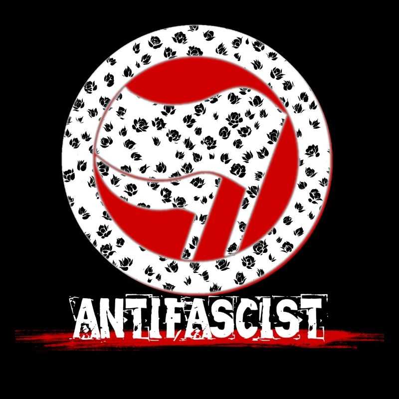 Anti-Fascist Flowers Antifa Alerta