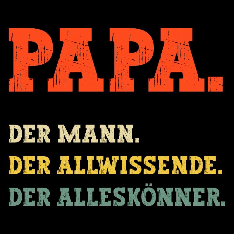 Papa Der Mann Vater Dad Geburtstag Sprüche lustig