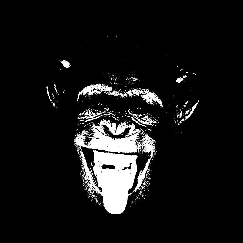Affe Schimpanse Design