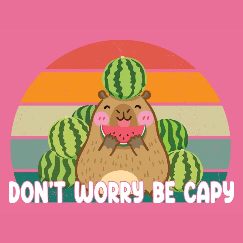 Don't Worry Be Capy Capybara