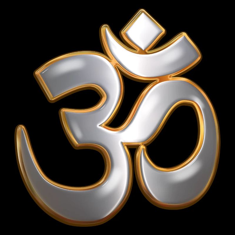 Om (Silver Chrome)