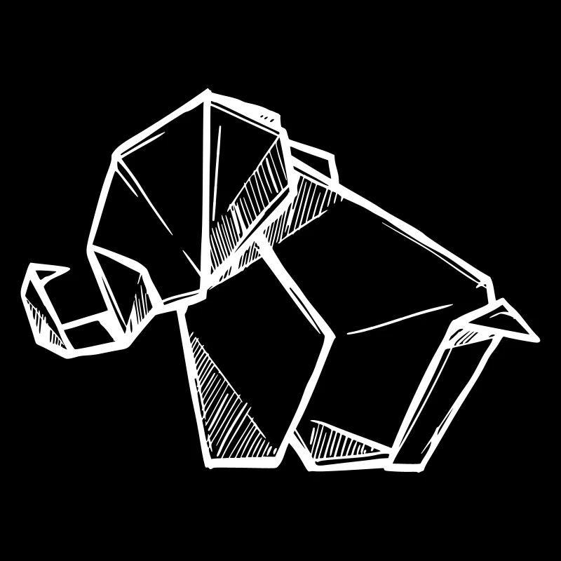 origami elefant