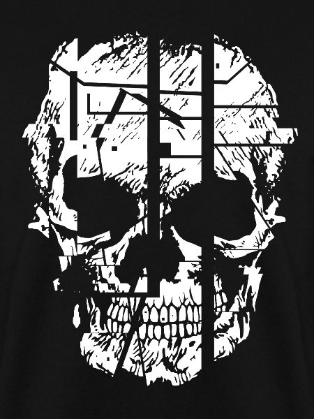 Totenkopf Glitch Skull