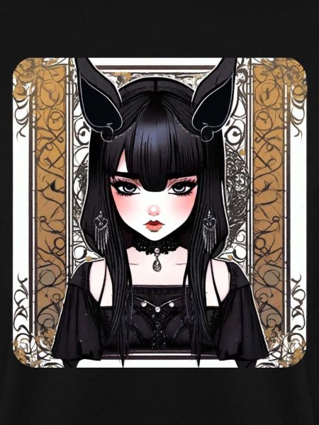 Mysterious Cool Gothic Girl
