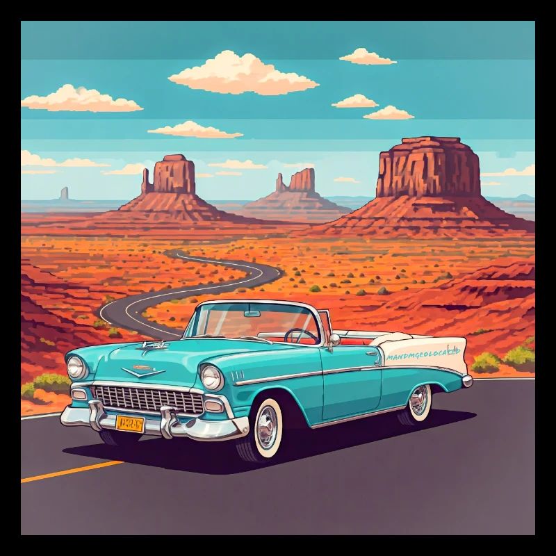 Autos im Monument Valley