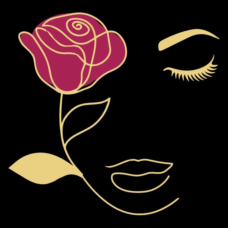 Beauty Rose Gesicht